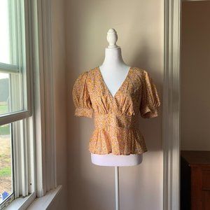 NWT J. Crew Liberty Floral Top